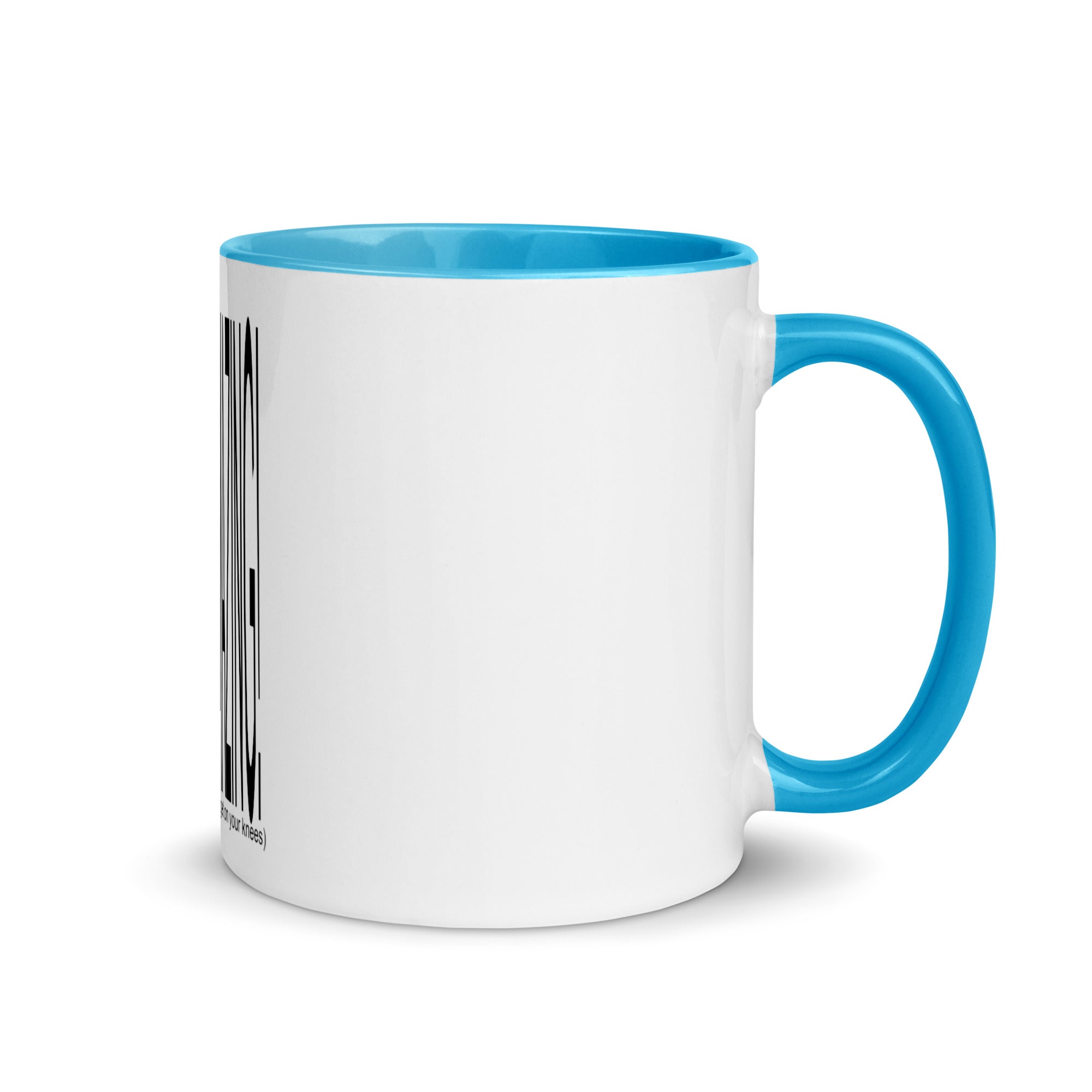 Mug with Color Inside Made A Way Apparel