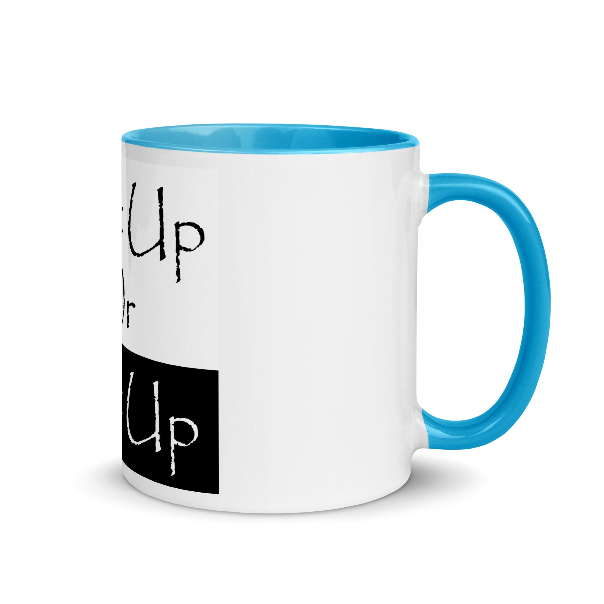 Mug with Color Inside Made A Way Apparel