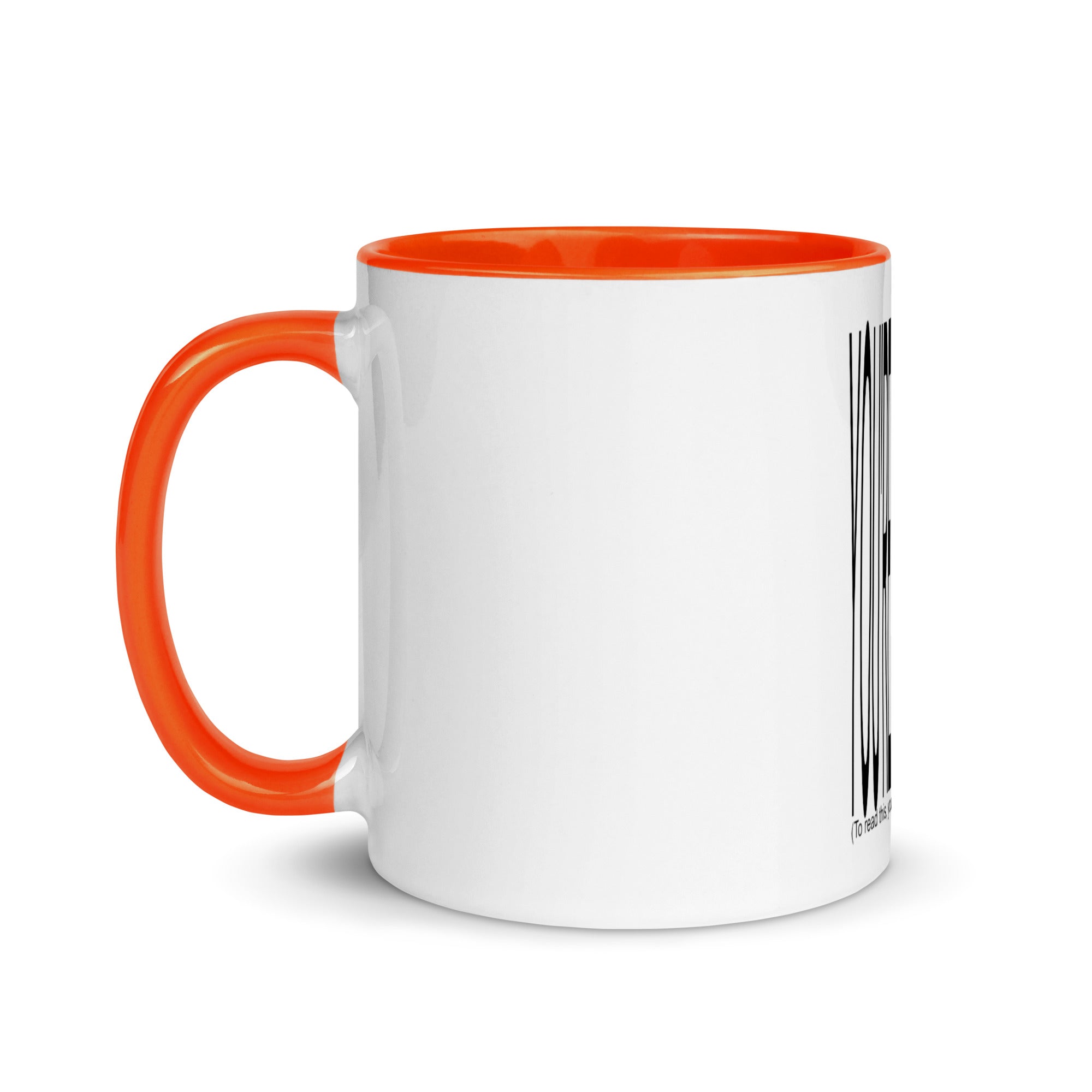 Mug with Color Inside Made A Way Apparel
