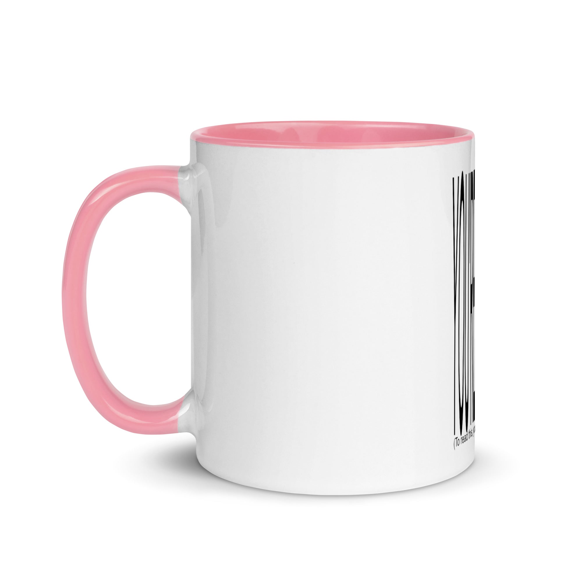 Mug with Color Inside Made A Way Apparel