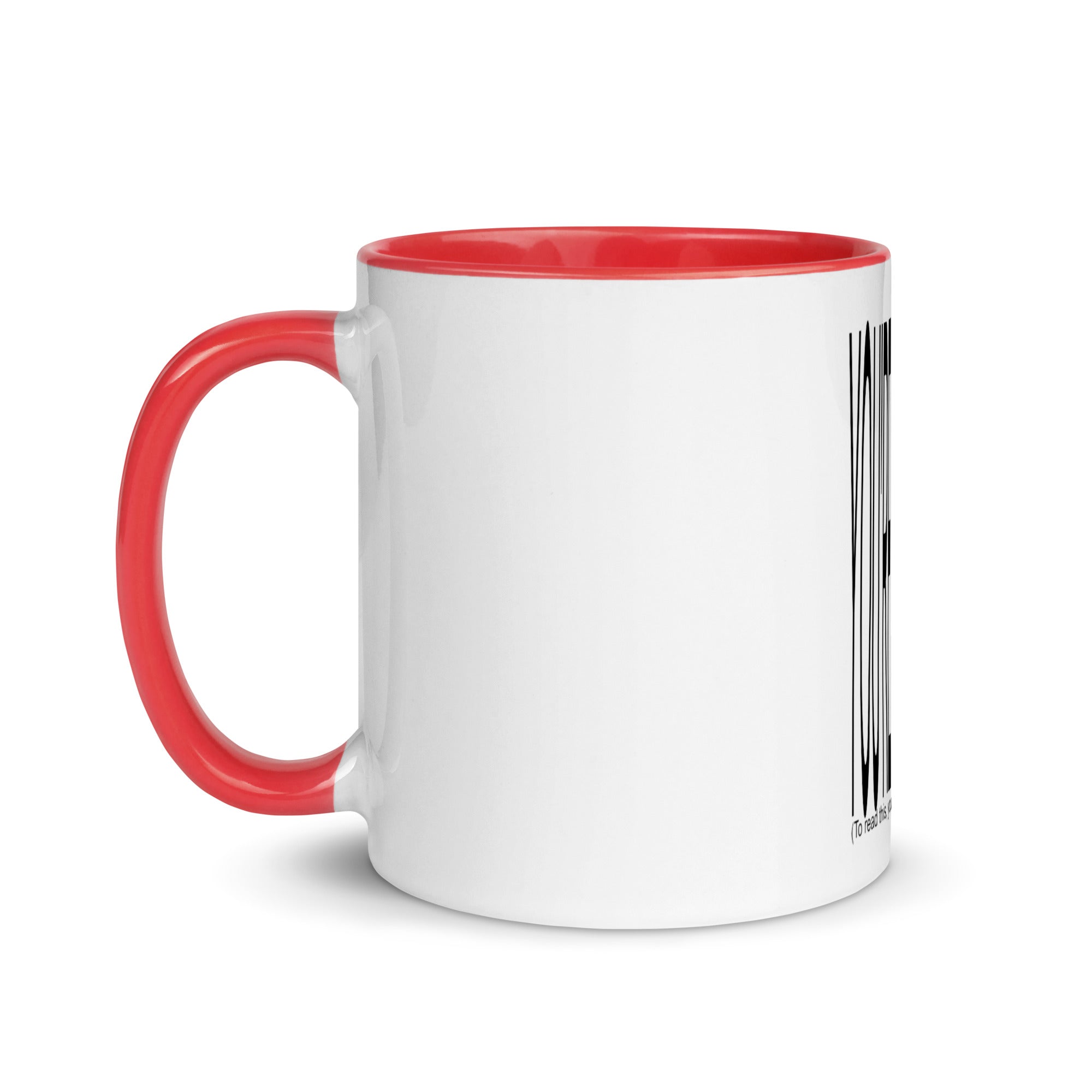 Mug with Color Inside Made A Way Apparel