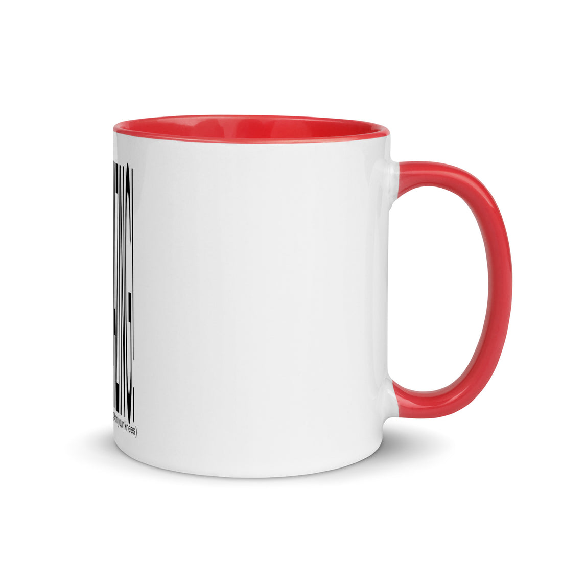 Mug with Color Inside Made A Way Apparel