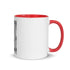 Mug with Color Inside Made A Way Apparel