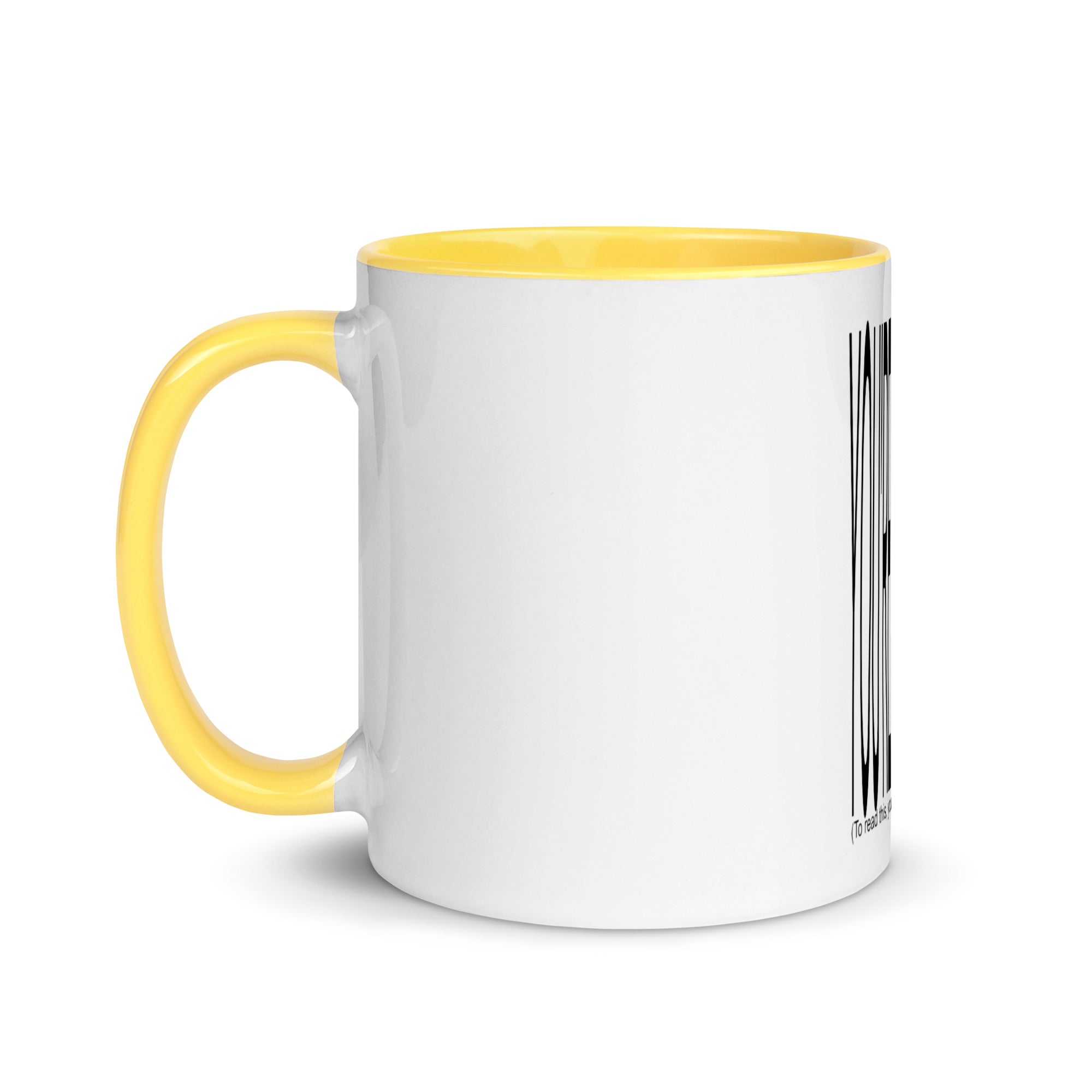 Mug with Color Inside Made A Way Apparel