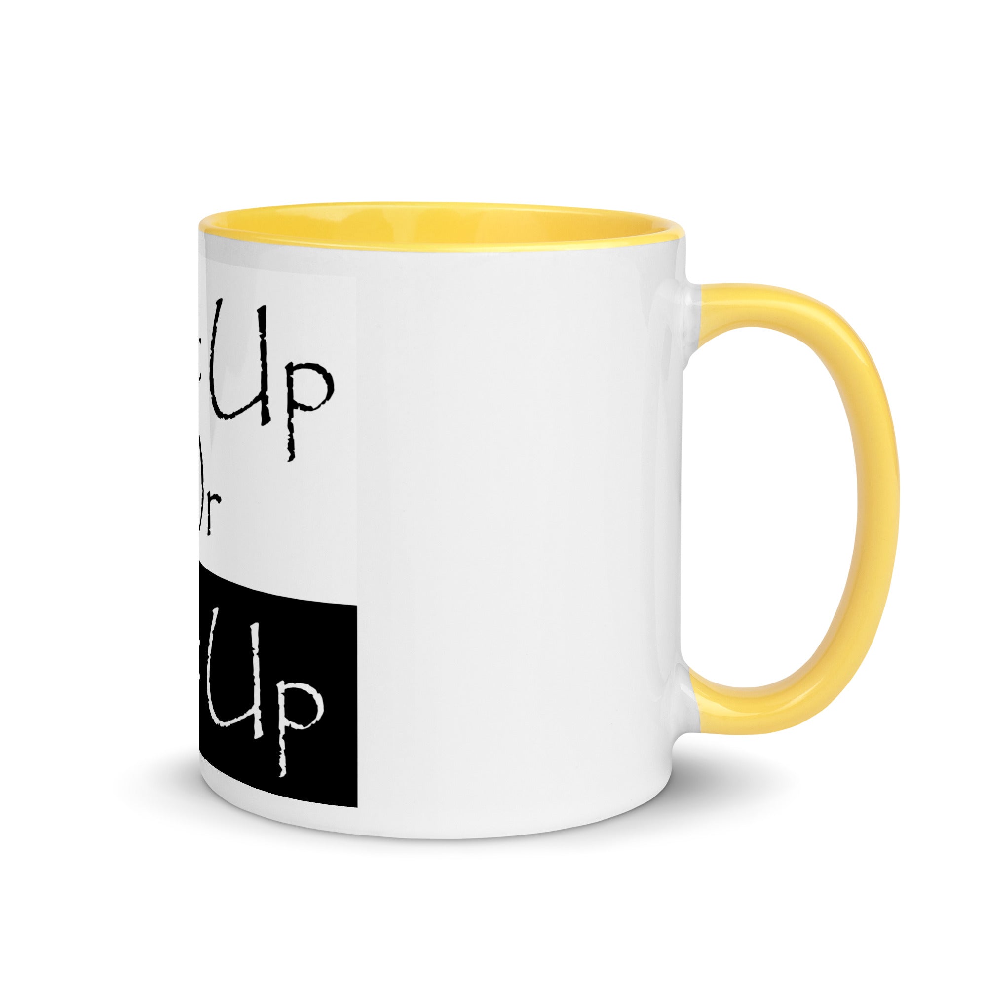 Mug with Color Inside Made A Way Apparel
