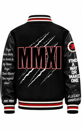 Custom MMXI Letterman Jacket Made A Way Apparel