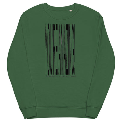 Unisex organic sweatshirt Made A Way Apparel
