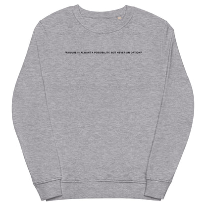 Unisex organic sweatshirt Made A Way Apparel