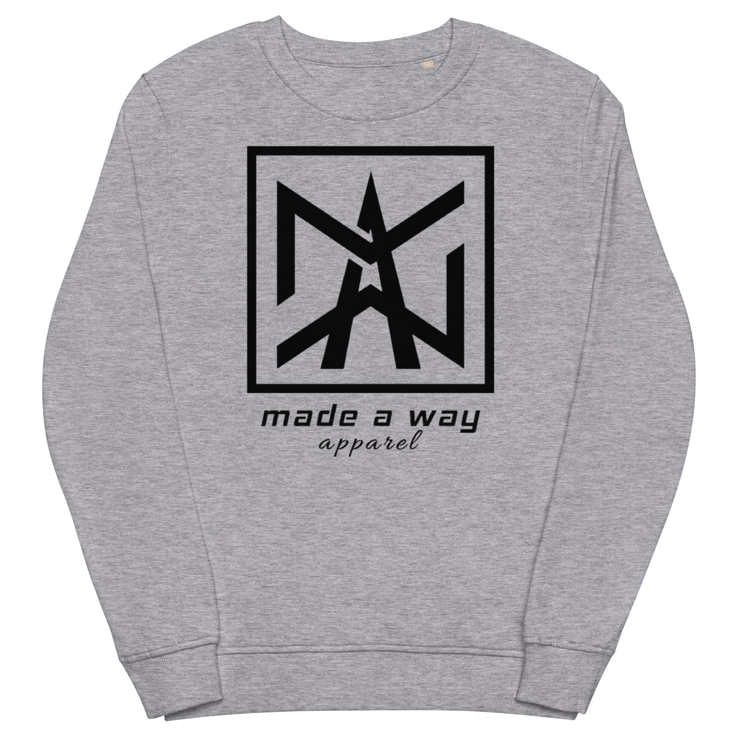 Unisex organic sweatshirt Made A Way Apparel