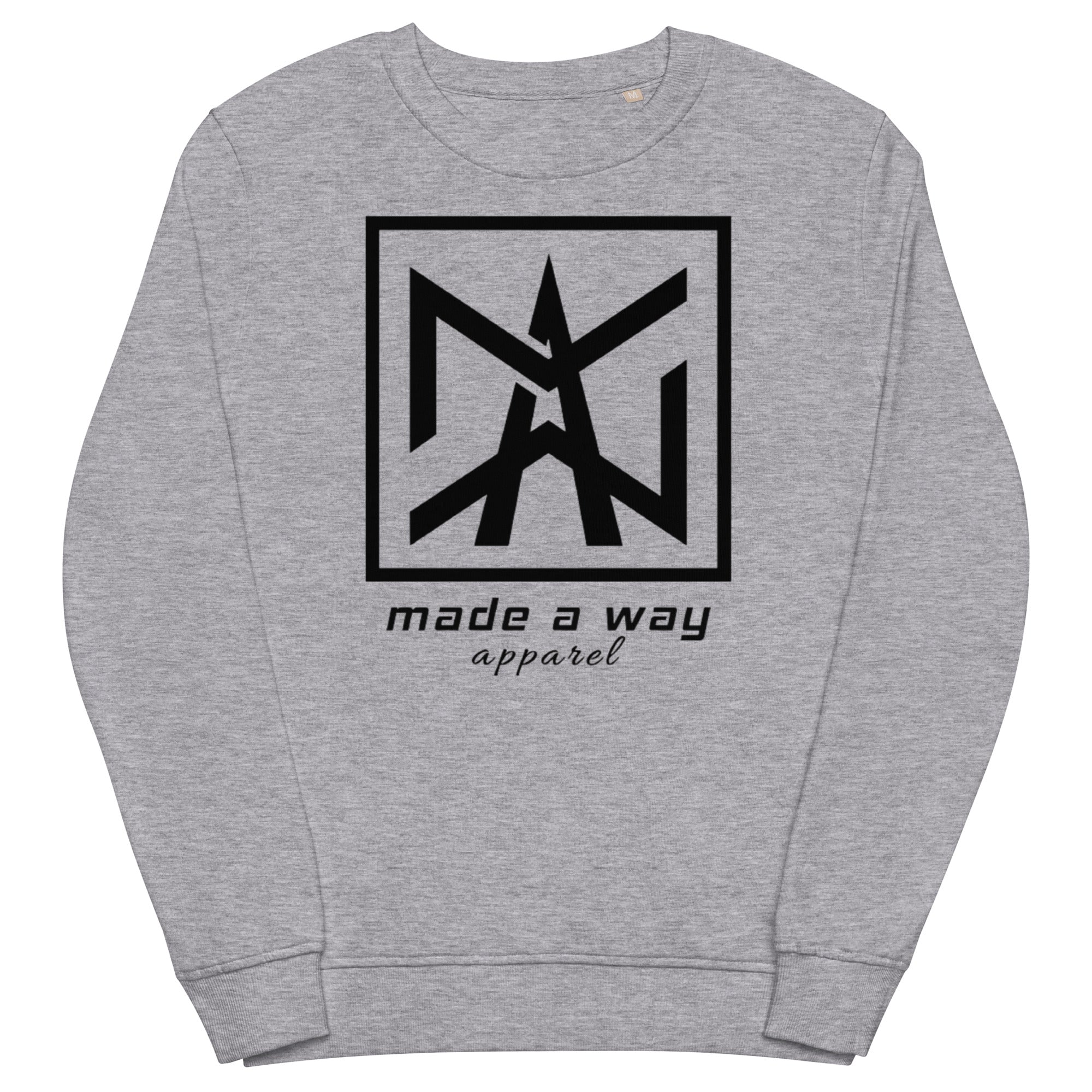 Unisex organic sweatshirt Made A Way Apparel