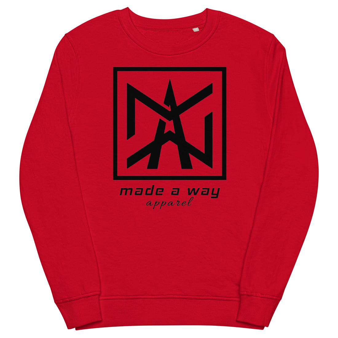 Unisex organic sweatshirt Made A Way Apparel