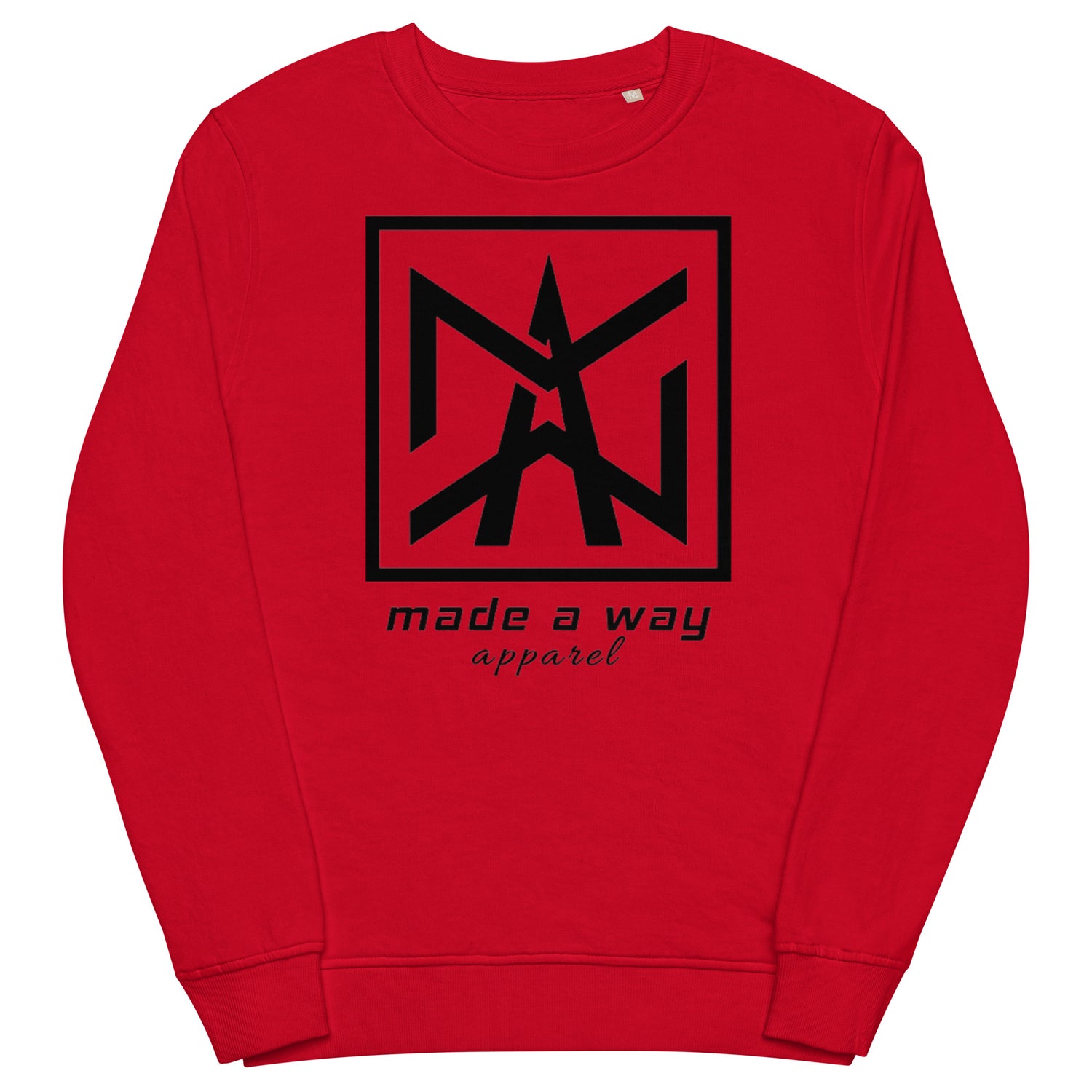 Unisex organic sweatshirt Made A Way Apparel