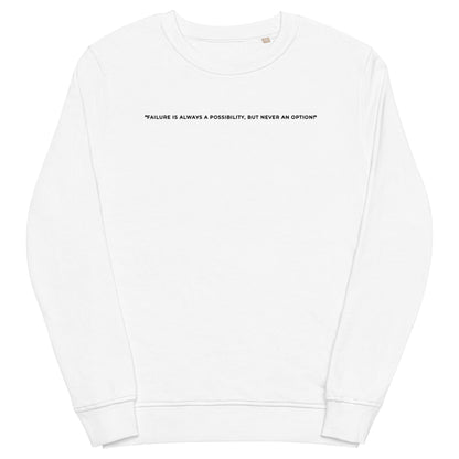 Unisex organic sweatshirt Made A Way Apparel