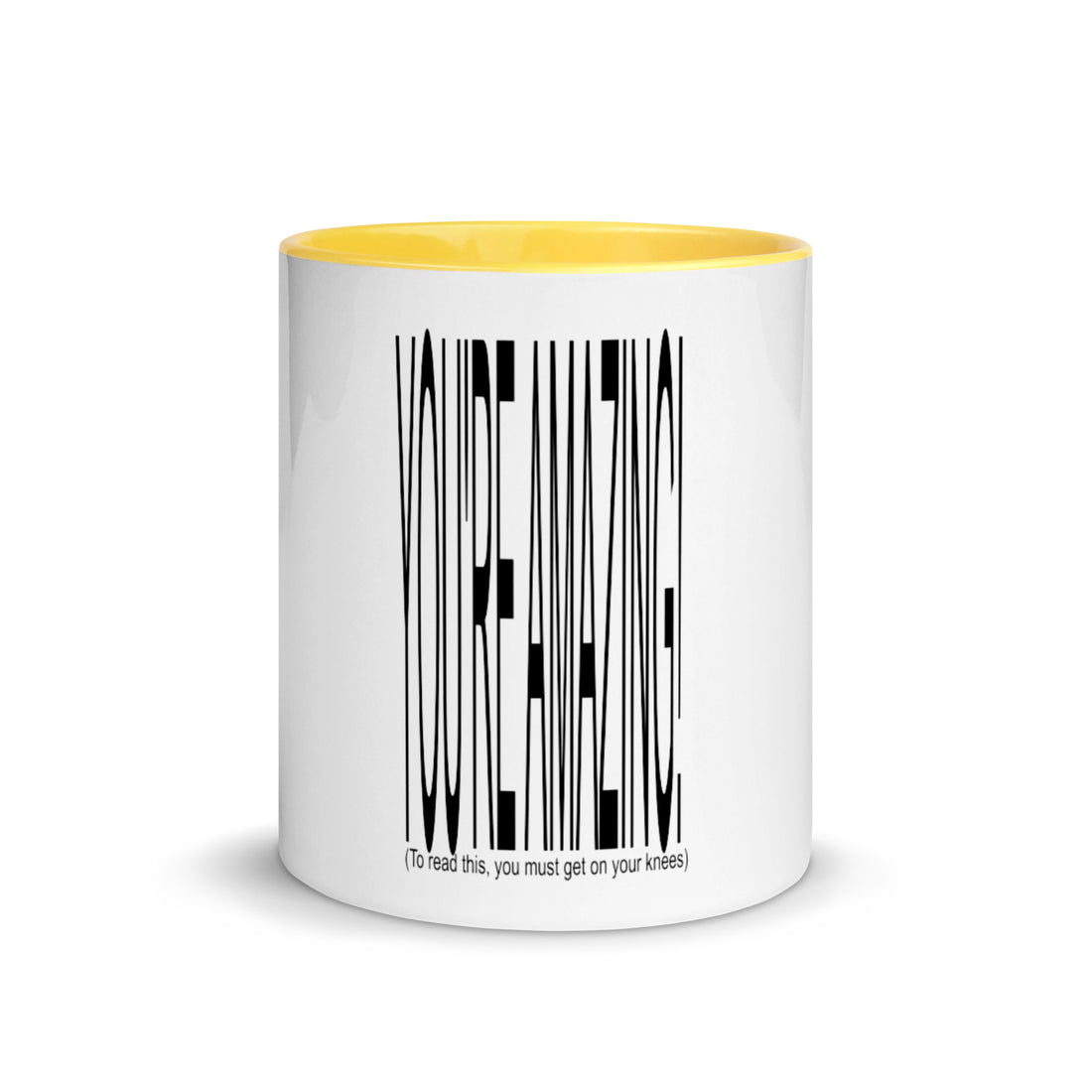 Mug with Color Inside Made A Way Apparel